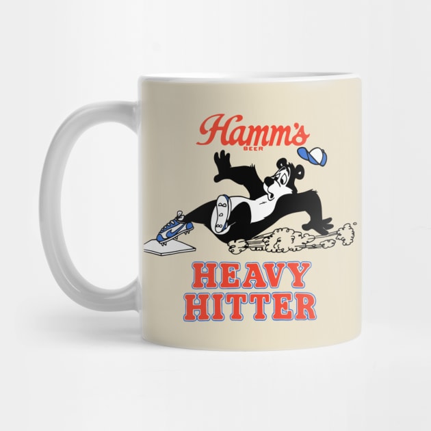 Vintage Hamms Baseball Bear by Super Secret Villain